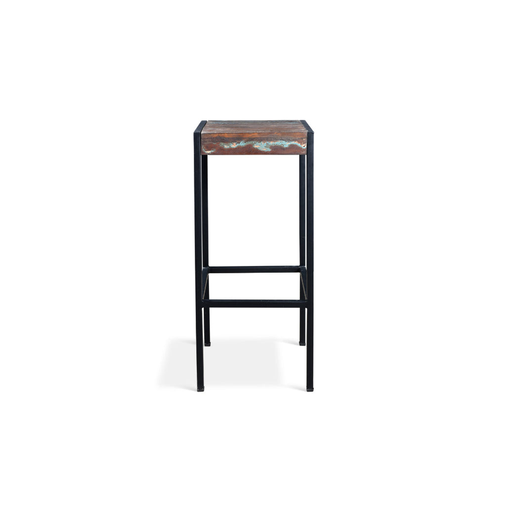 Quebec Reclaimed wood Stool